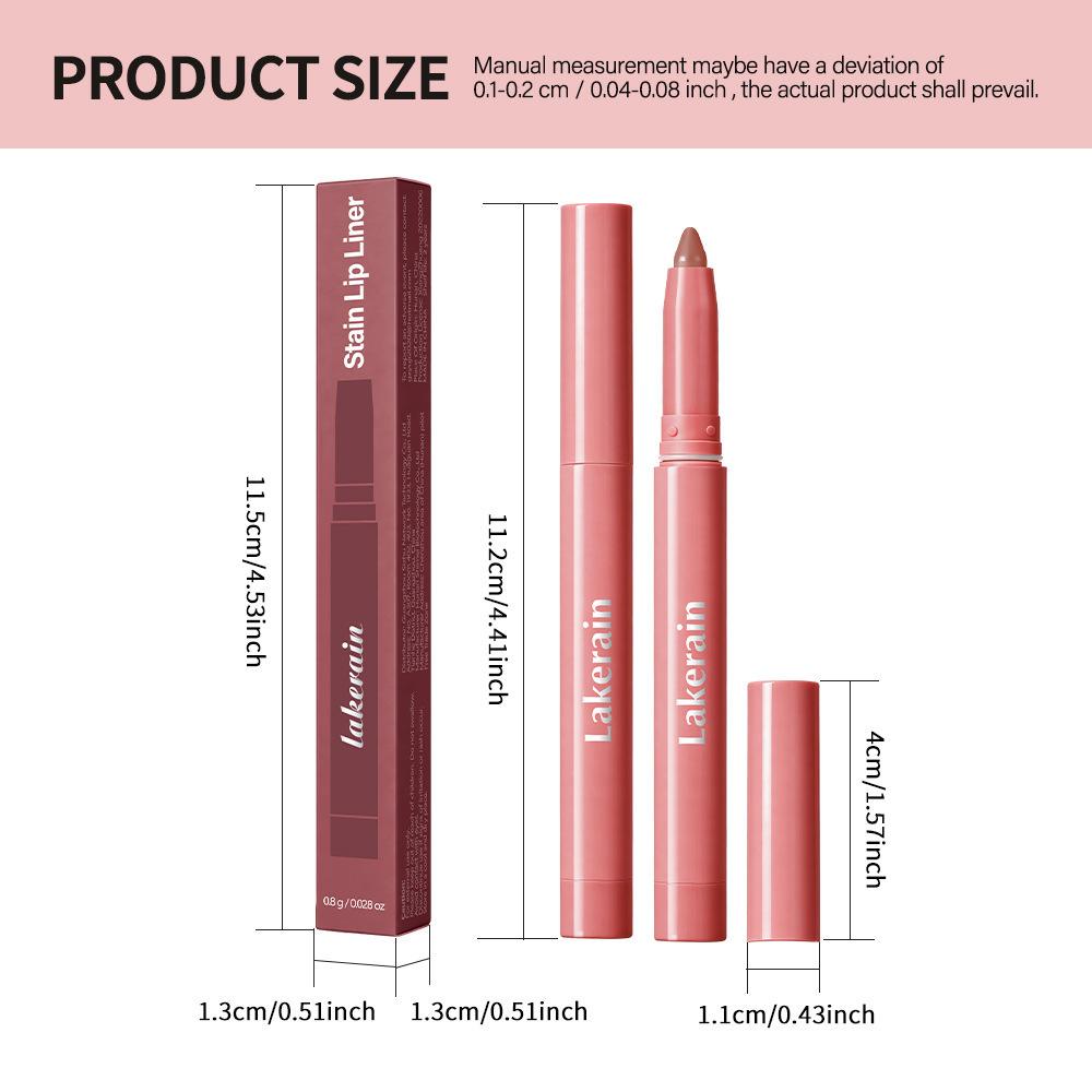 Maquillage des lèvres Matte Soft-matte longue durée Qui définit les lèvres