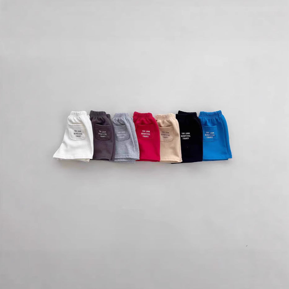 Korean-Style Kids' Summer Shorts