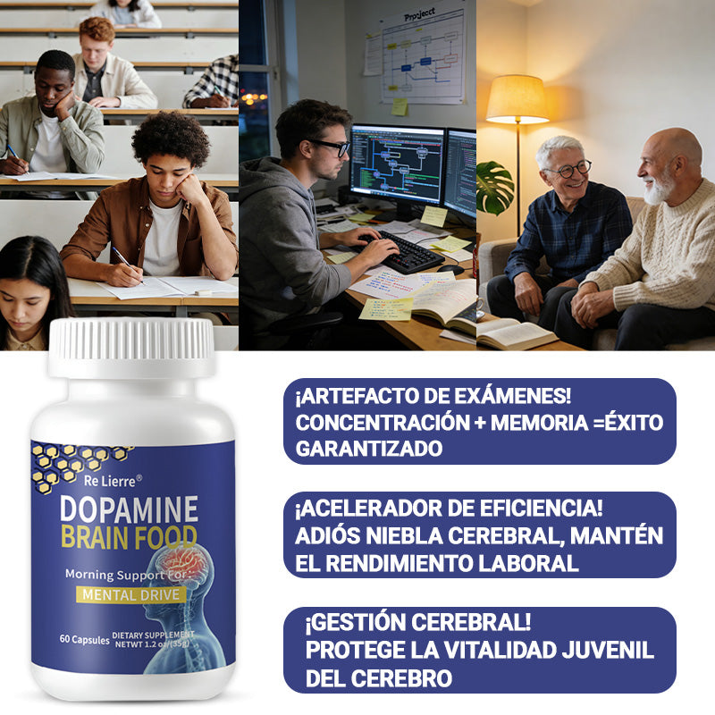Supplément de nutrition du cerveau à la dopamine