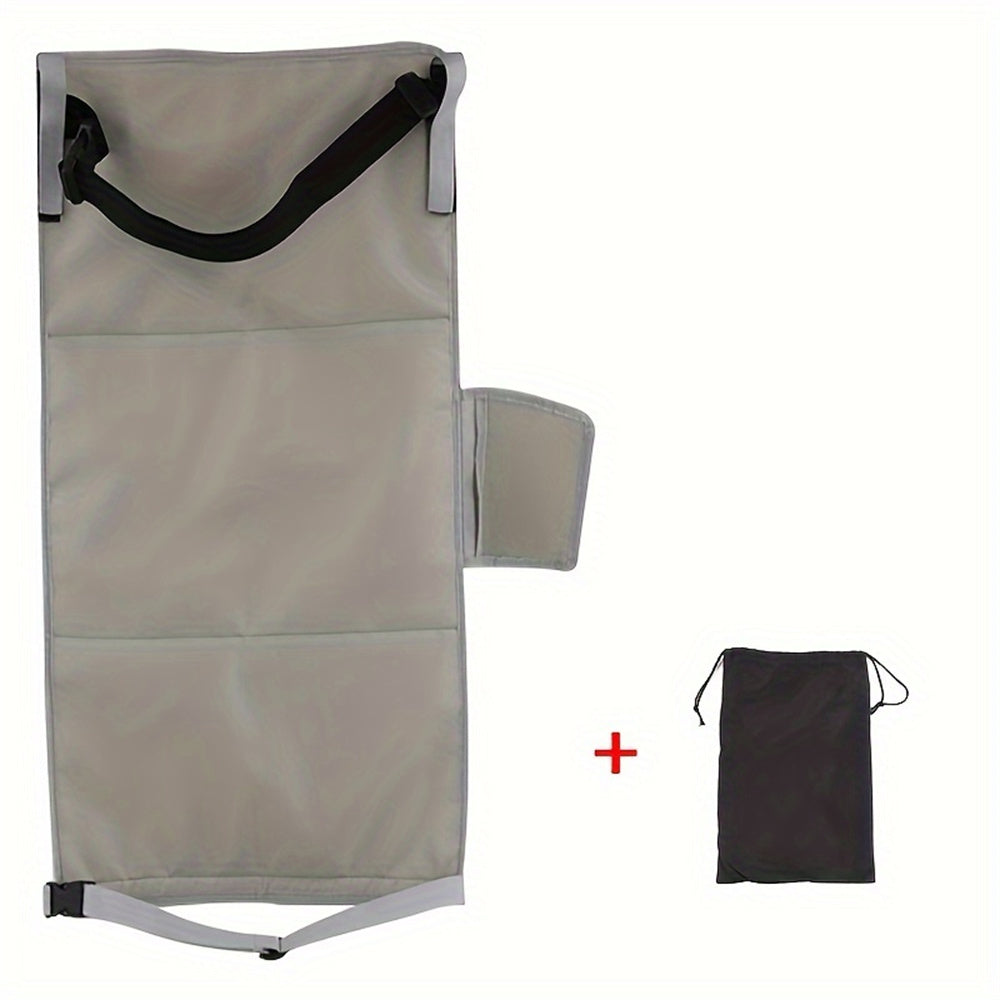 Plaque d'extension de siège d'avion portable - repose-pieds confortable en nylon pour jambe améliorée