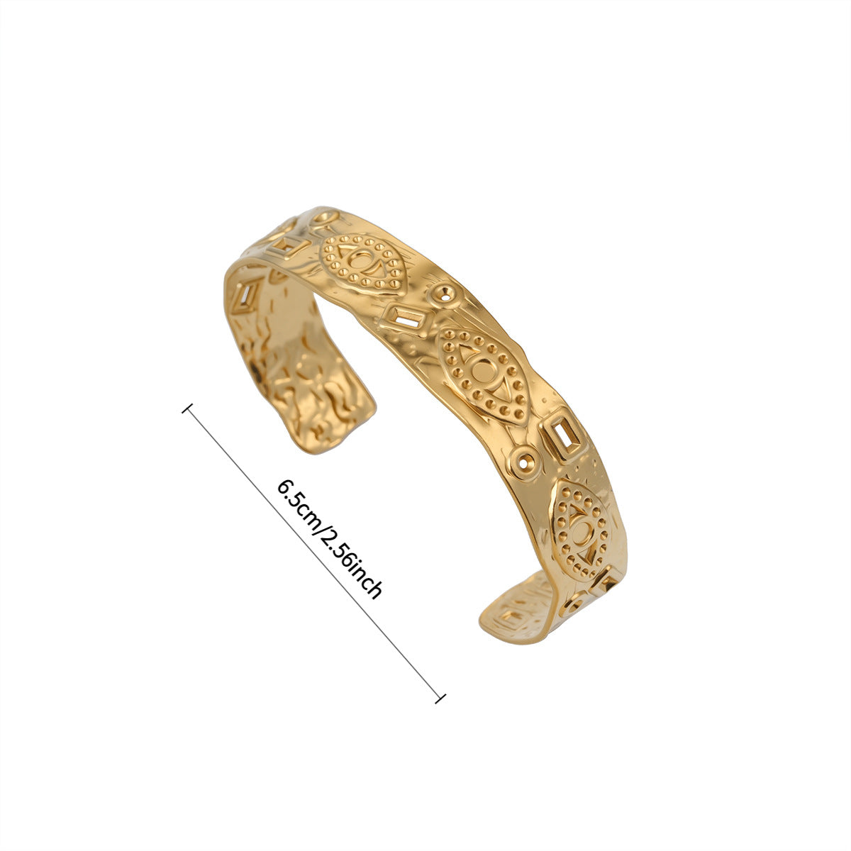 Fashion Cross Border Multi Layer Exaggerated Arm Cuff