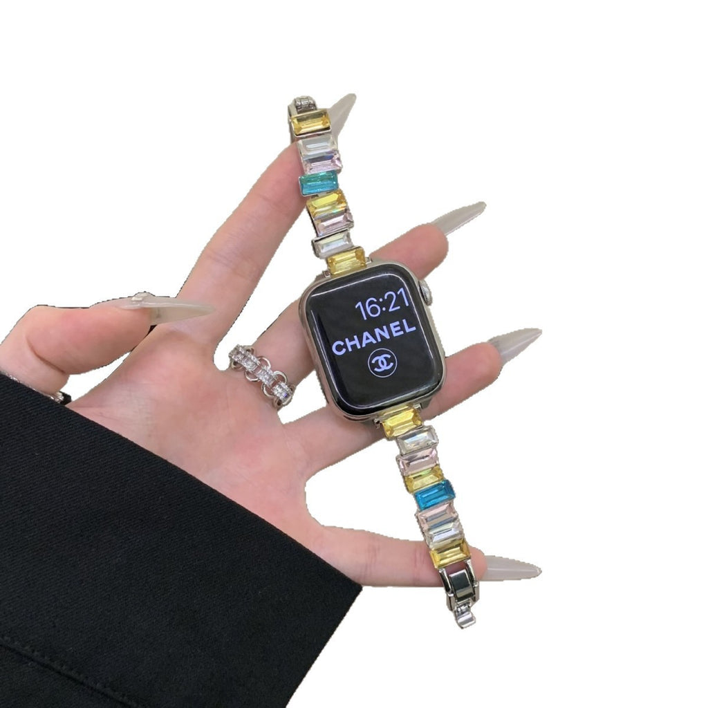 Bracelet de montre en métal pour les femmes