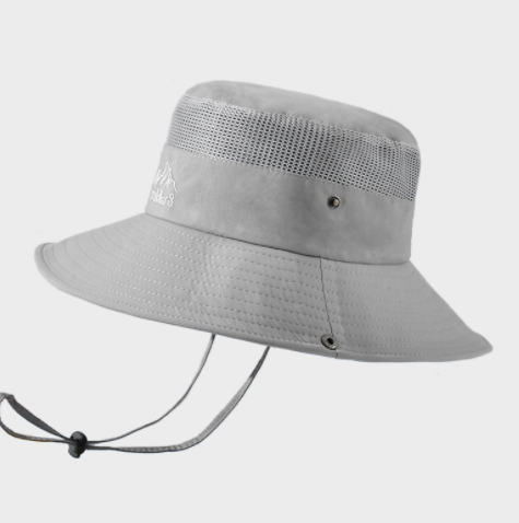 Solid Color Big Brim Sun Hat Protection de l'alpinisme extérieur