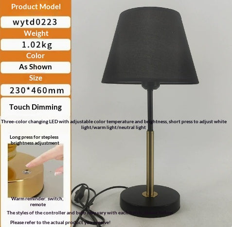 Luminaire de chevet Luminaire de nuit haut de gamme Lampe Ambient de style vintage