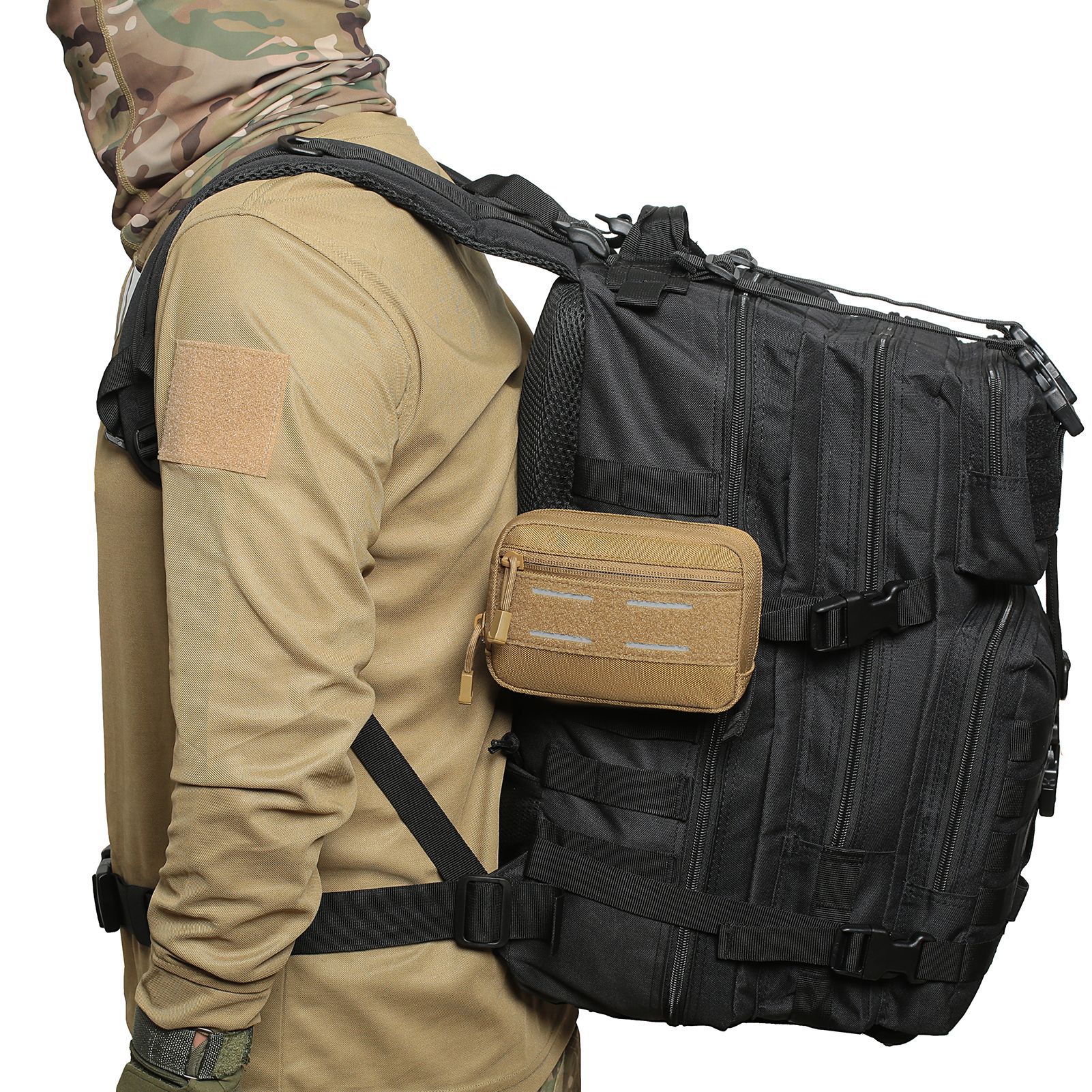 Camouflage Tacity Waist Bag Change & Phone Pouch