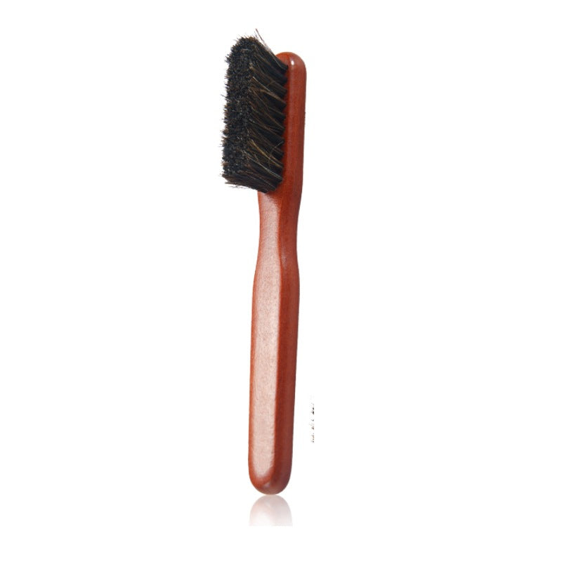 Brosse à chaussures en hêtre de hêtre de hêtre huilé et dépoussiéré
