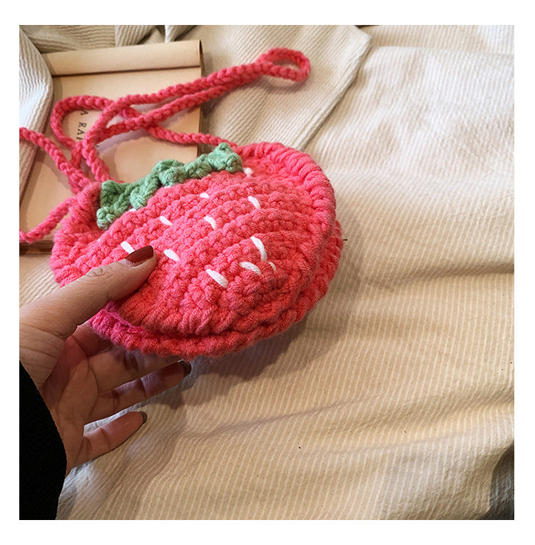 Sac de corps en laine de laine pour enfants fait main