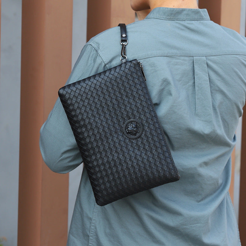 Sac à bandoulière et embrayage pour hommes