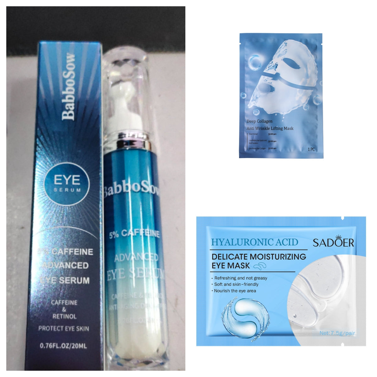 Caffeine Eye Cream Fading Wrinkle Eye Bags and Dark Circle Caffeine Eye Cream