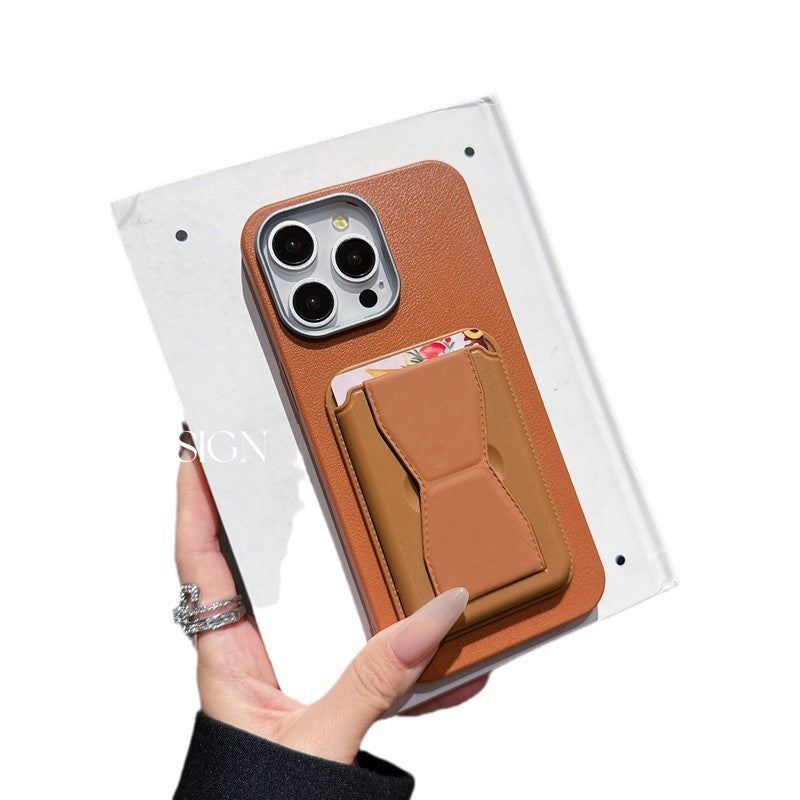 Porte-cartes en cuir clair Porte-cartes Insert Manche de protection