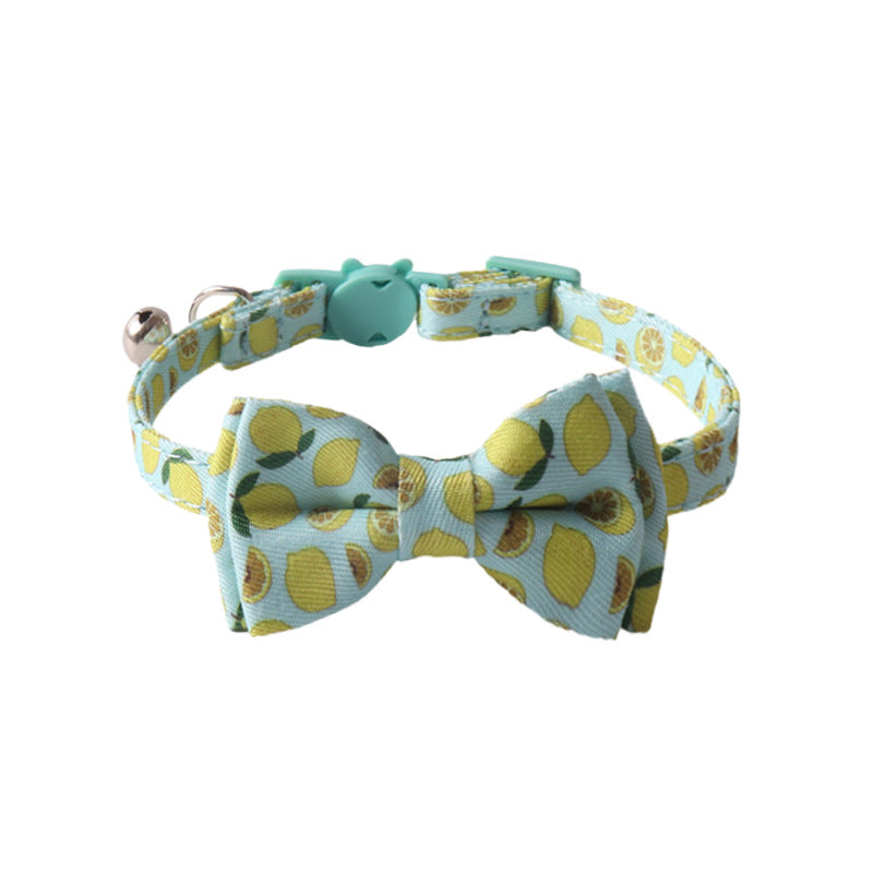 Collier animal série de fruits colorés avec Bell