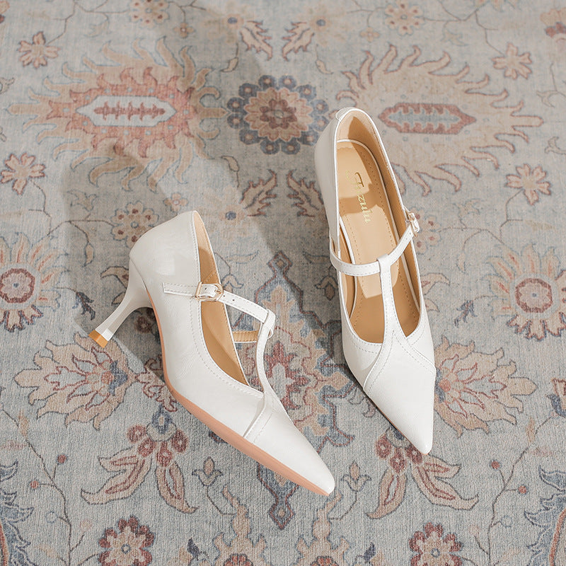Vieille Niche Pointed-toe Chaussures à talons hauts pour femmes