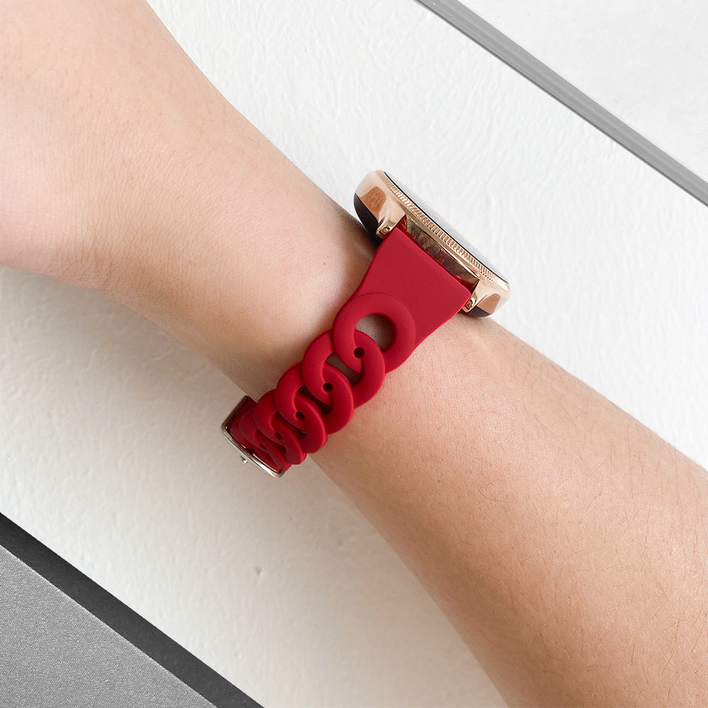 Bracelet de montre intelligente Bracelet de montre universelle en silicone