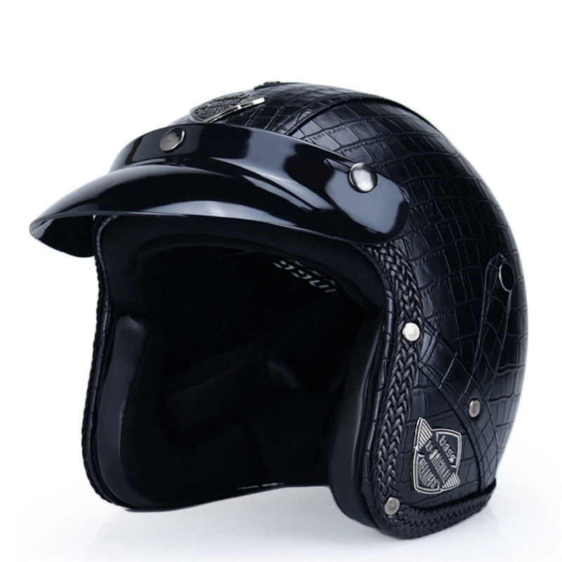 Retro Moto Casque Homme Moto