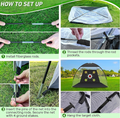 10x7ft Golf pratique Net Hitting Aid entraînement conduite saut à l'intérieur