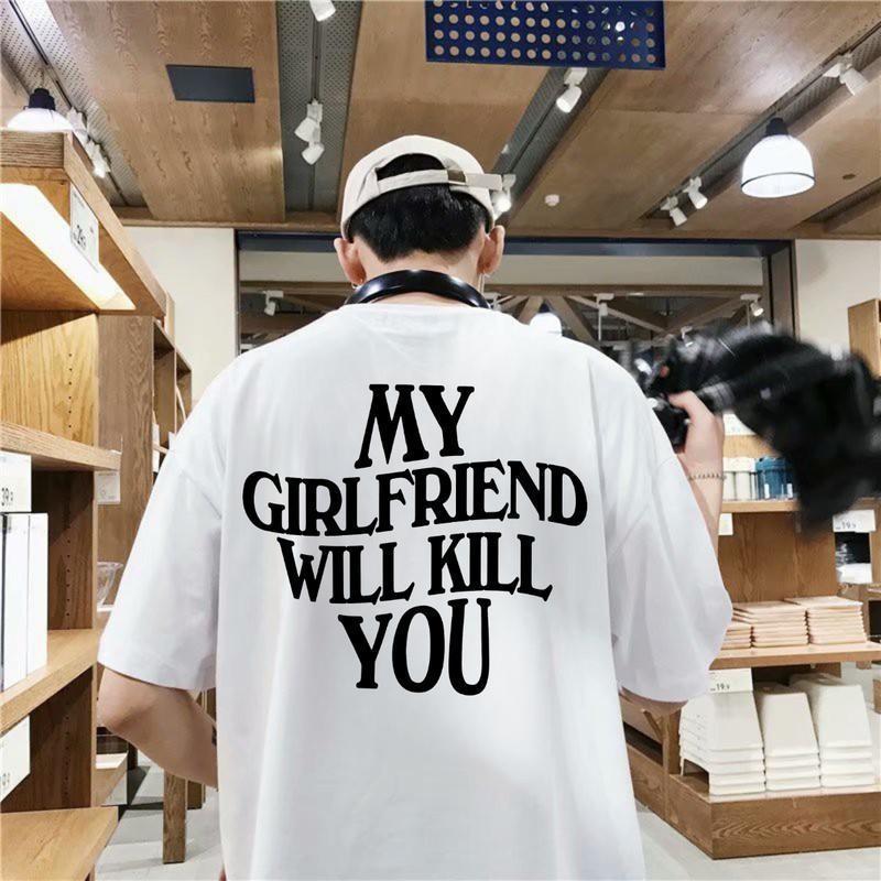 T-shirt en coton taille européenne pour hommes