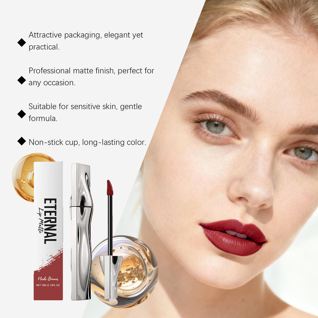 Gloss à lèvres mat de longue durée