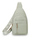 Sac à épaule en cuir souple PU multicouche de grande capacité