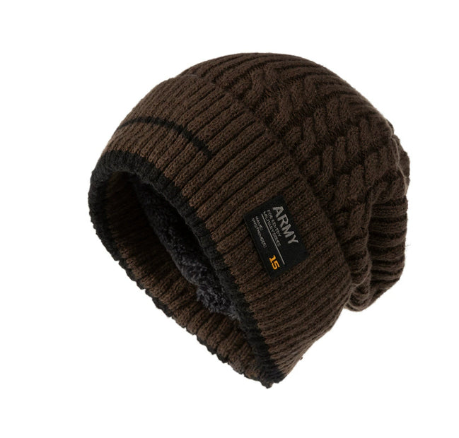 Casquette de protection de l'oreille masculine coupe-vent