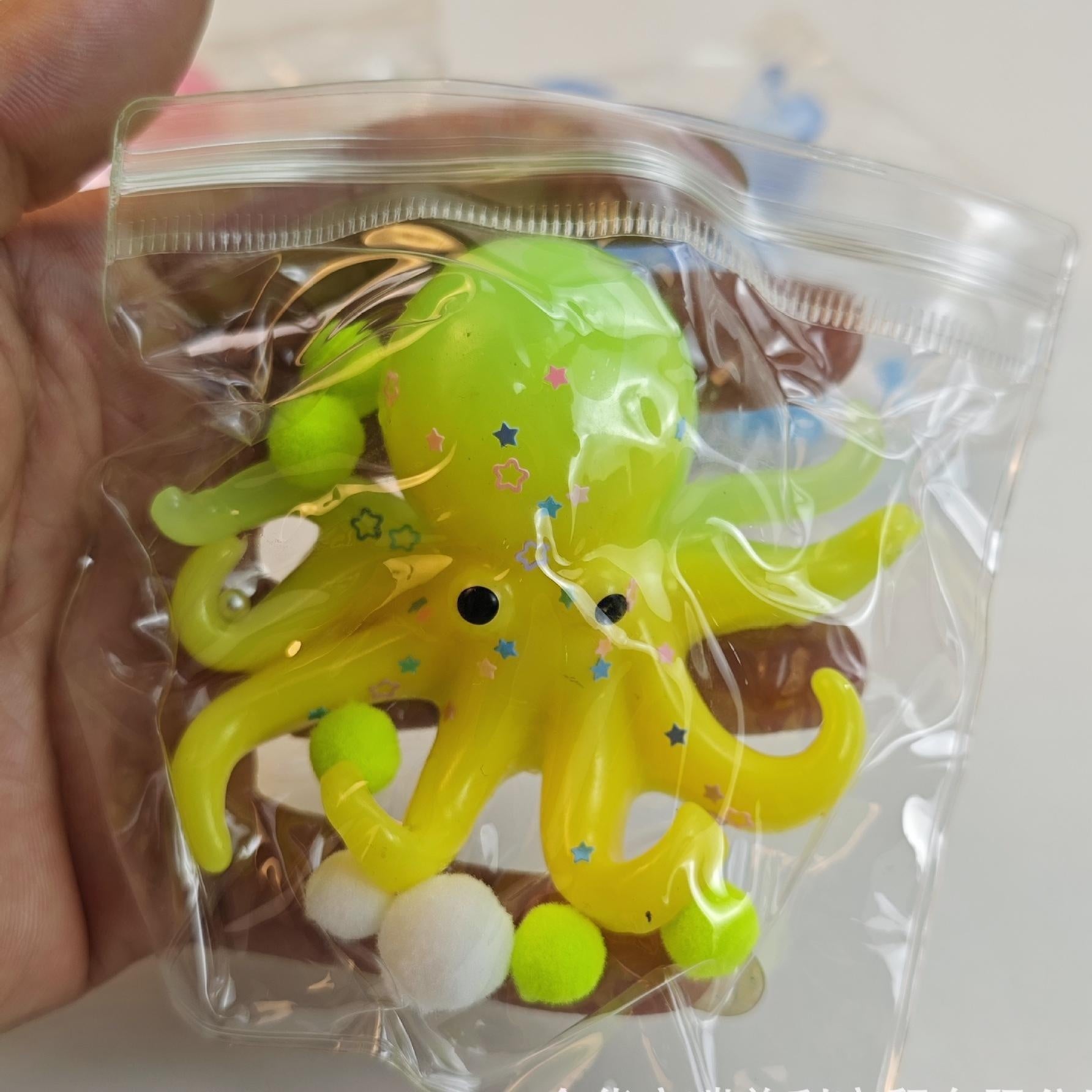 Octopus et calmars Squishy Jouets ultra doux