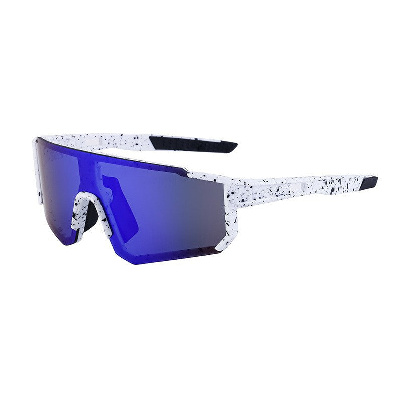 Lunettes d'oeil d'équitation Colorful Outdoor Women's European and American Style Conjoined Sunglass