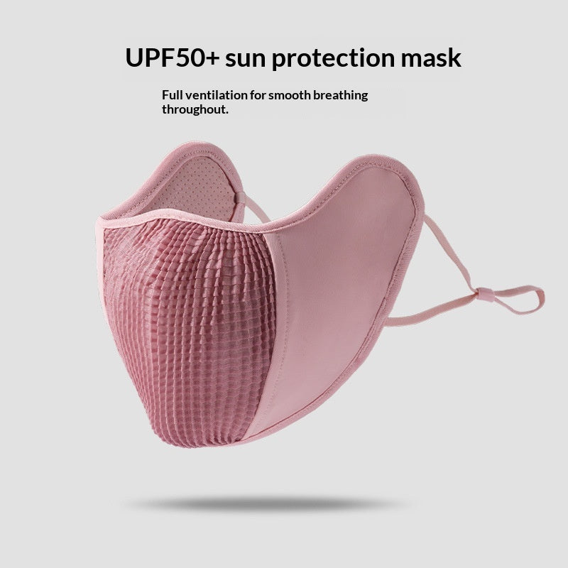 Cyclisme Masque de protection solaire unisexe de sport de plein air avec protection UV