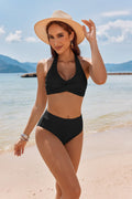 Fashionable imprimé Bikini sexy ensemble deux-pièces
