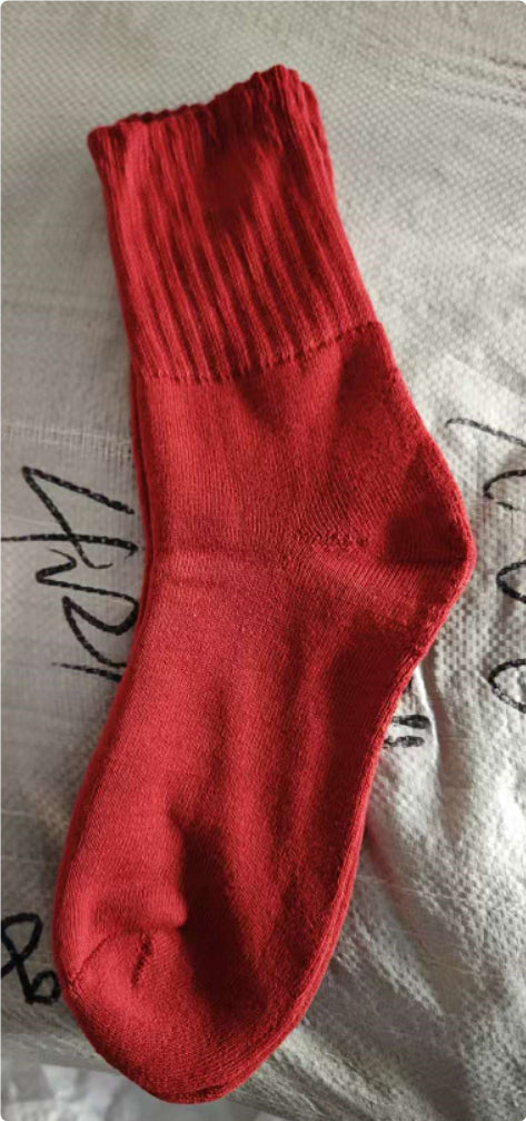 Chaussettes de course avec semelle de serviette pour coussinage et épaisseur supplémentaire
