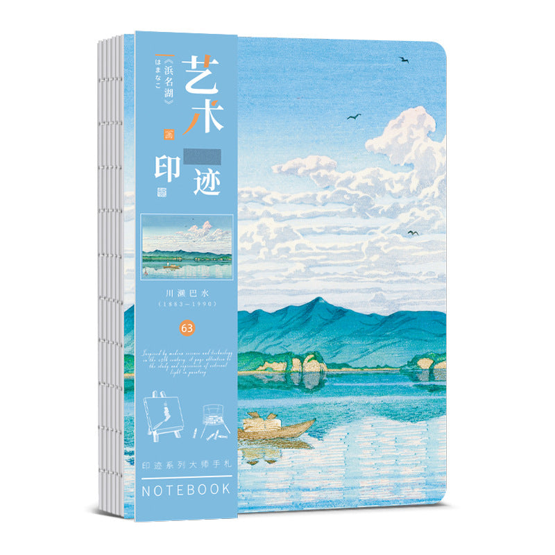 Ukiyo-e Série Kanagawa Surf Village Retro Artist Ledger