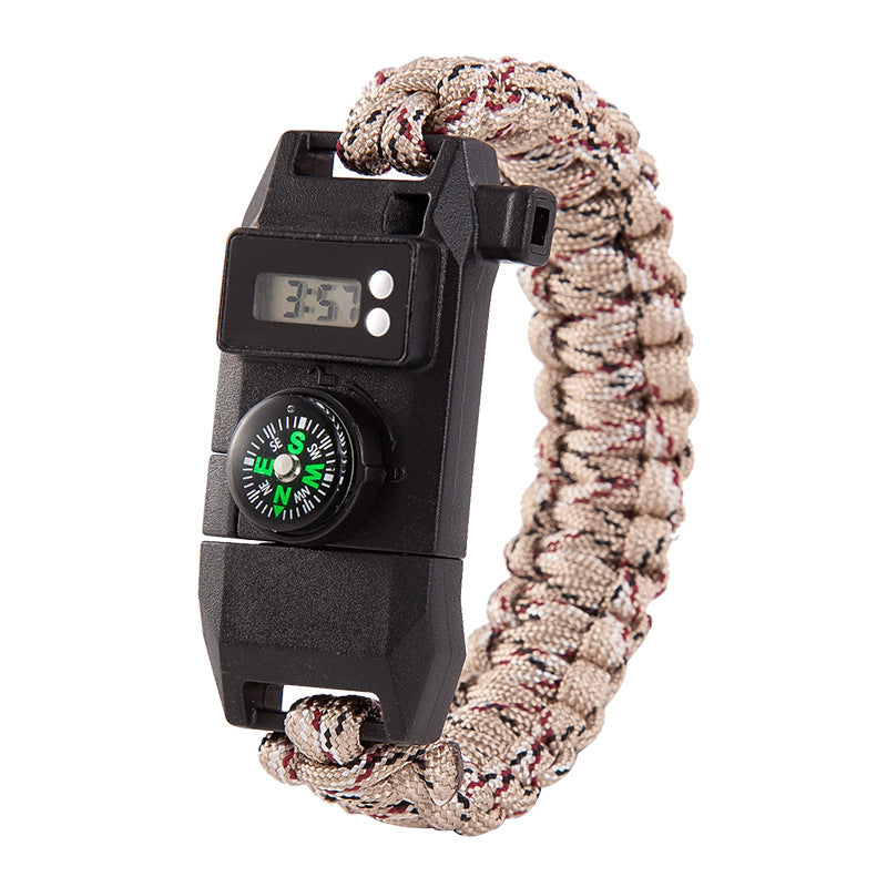 Outdoor Adventure Multifonctionnelle Parapluie Montres Sauvetage