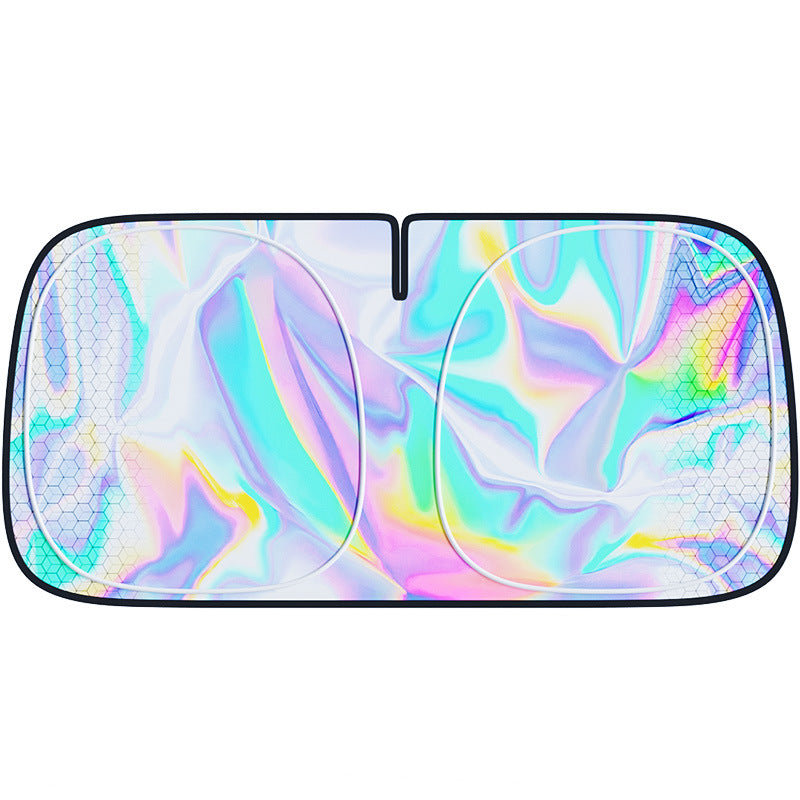 Aire thermique de protection solaire au laser de voiture