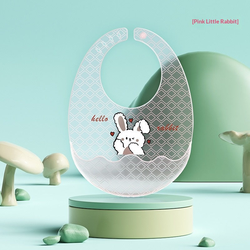 Bib d'alimentation pour bébé en silicone imperméable