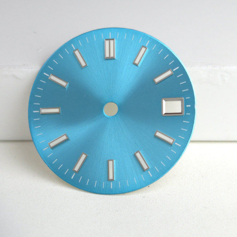 Cadran vert lumineux approprié pour la montre de mouvement