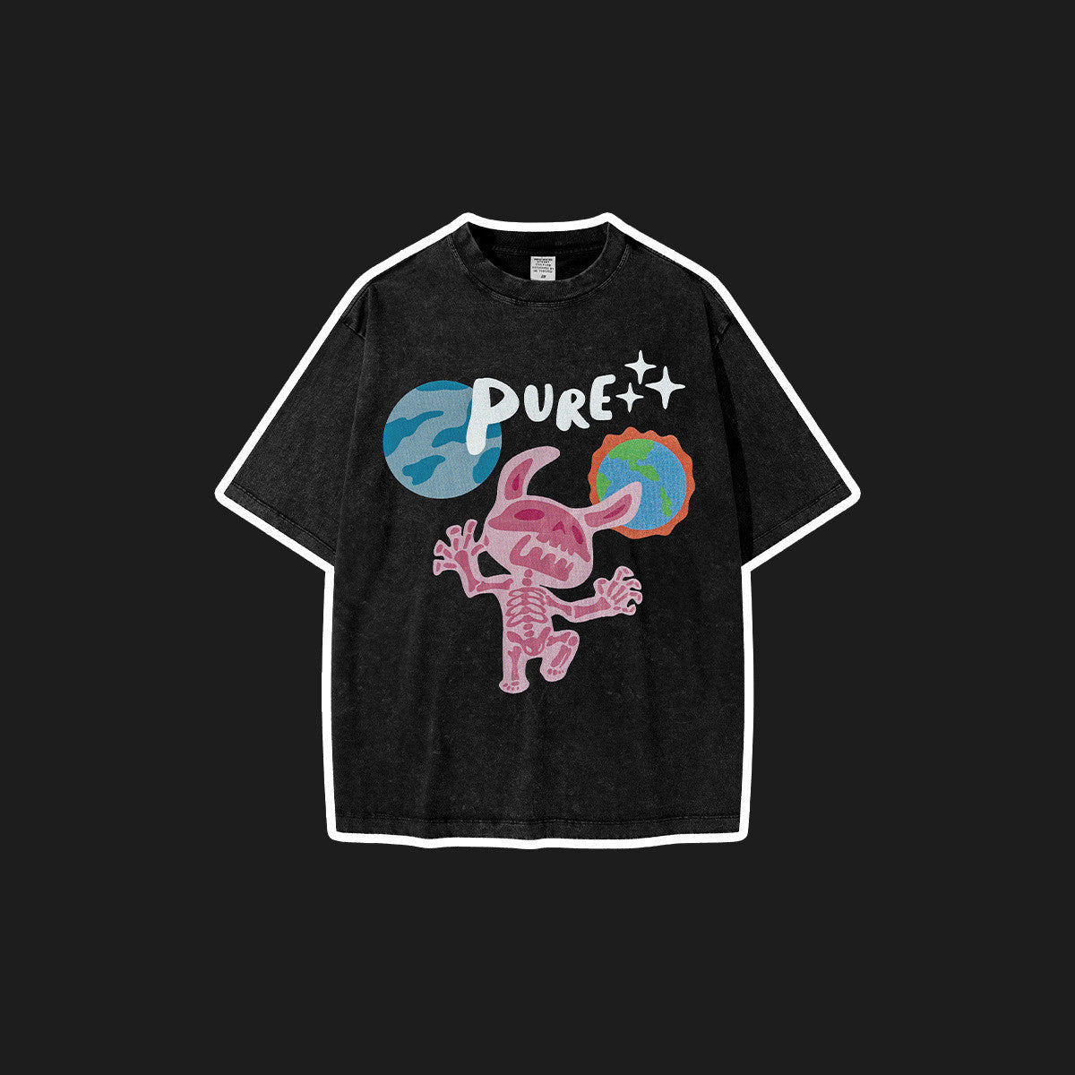 T-shirt pour enfants Fun Rabbit Imprimé