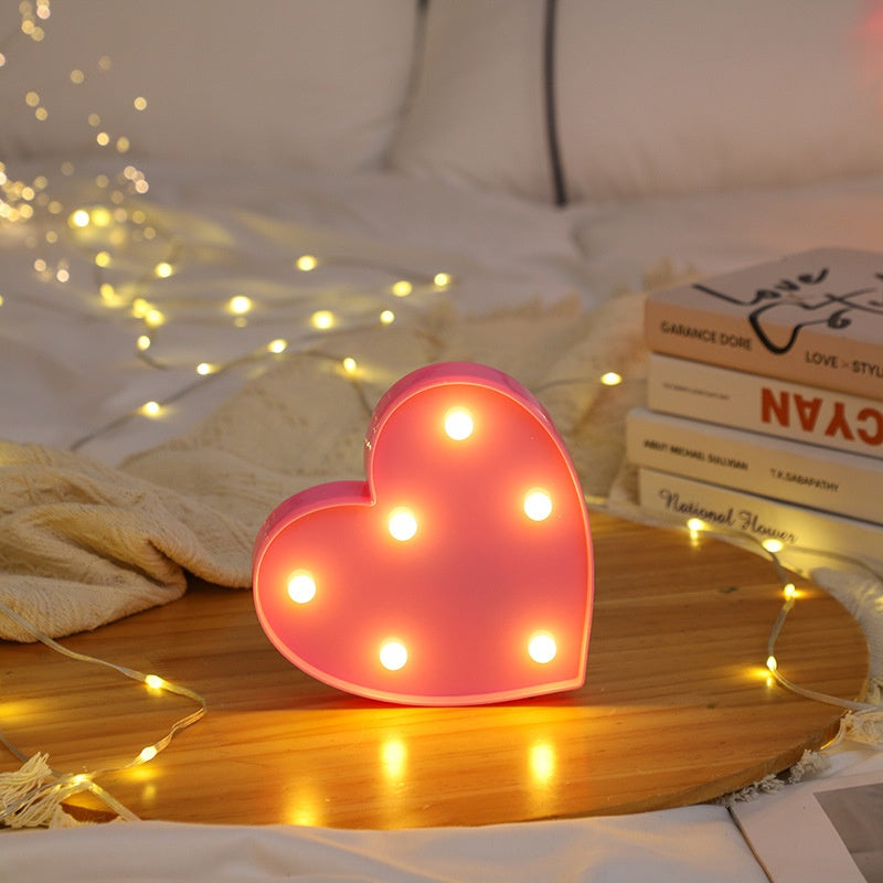 Proposition LED Signe lumineux avec joyeux anniversaire Une décoration romantique Glowing pour le