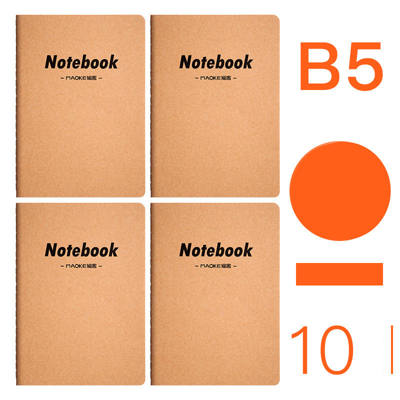 Carnet de notes Épaisseur Suture Kraft Papier Car Thread Copie en douceur