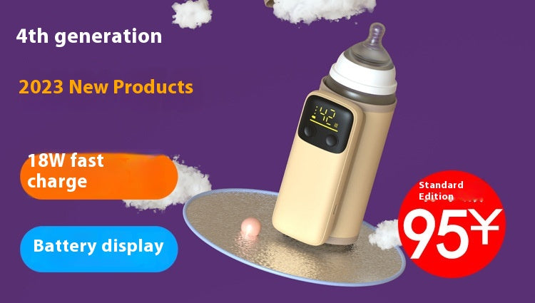 Isolation de la bouteille de bébé Couverture de chauffage universel Température constante