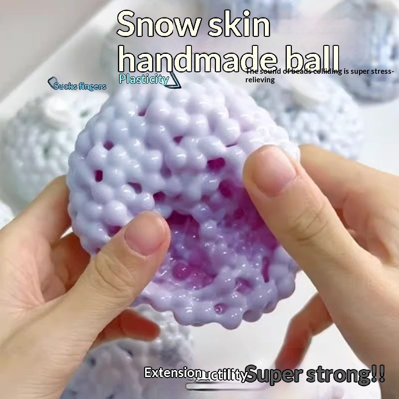 Squeeze-it Lait Skin Ball Jouet anti-stress