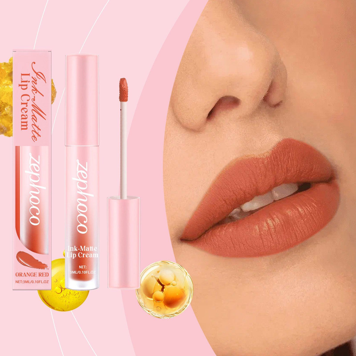 Zephoco Matte Lip Couleur liquide