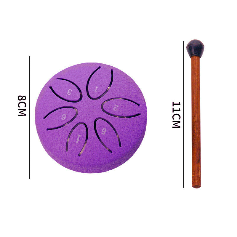 Mini instruments de musique 6 tons 3 pouces Ethereal Drum