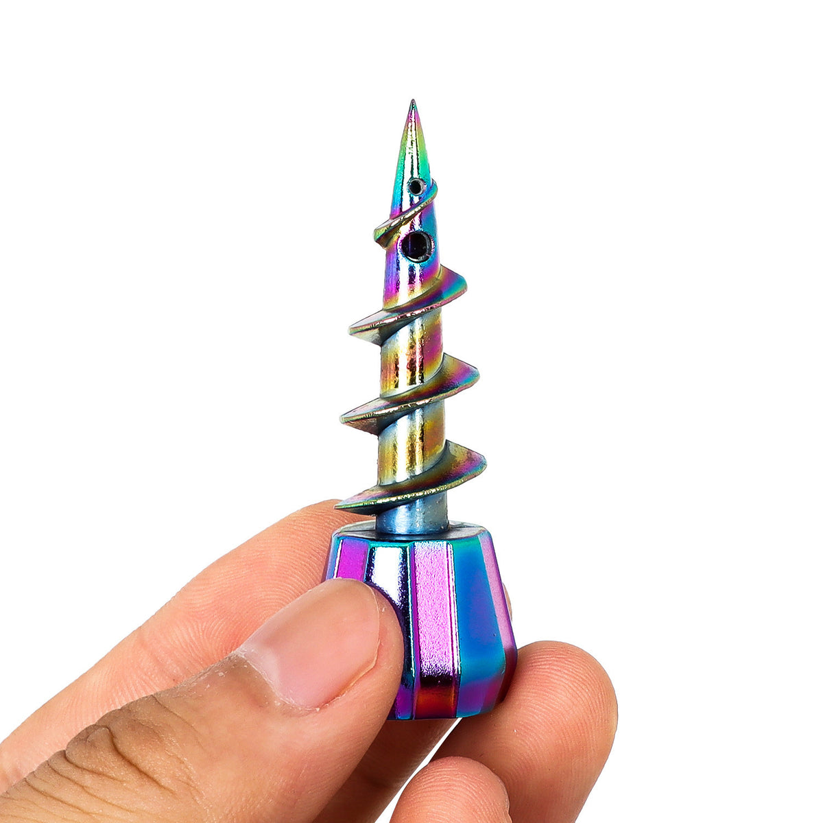 23mm métal forme de vis Hookah Metal Gun Head Accessoires