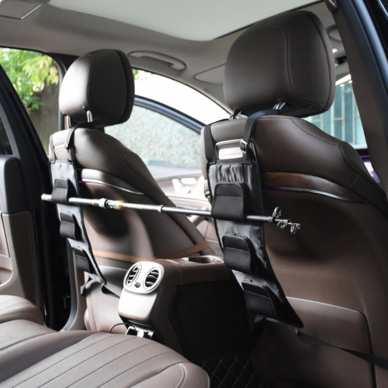 Siège de voiture Oxford Cloth Peinture Rod Sac suspendu Siège arrière de voiture ceinture de fixation
