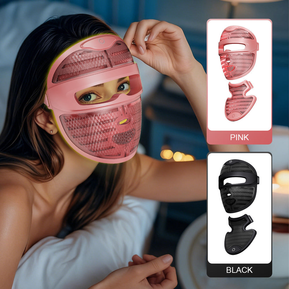 Masque visage LED 7 couleurs pour appareils de beauté