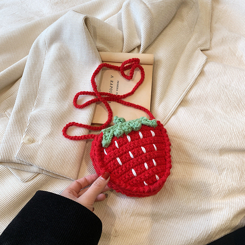 Sac de corps en laine de laine pour enfants fait main