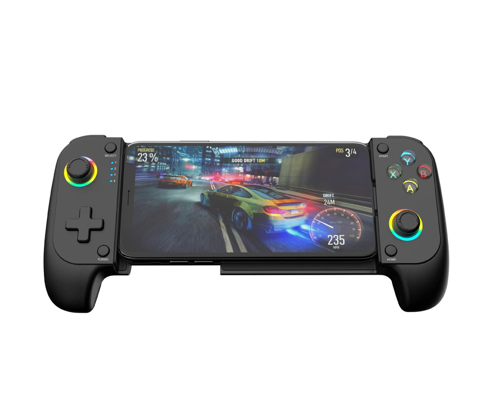 Contrôle auxiliaire du jeu mobile direct de la poignée de jeu sans fil Bluetooth