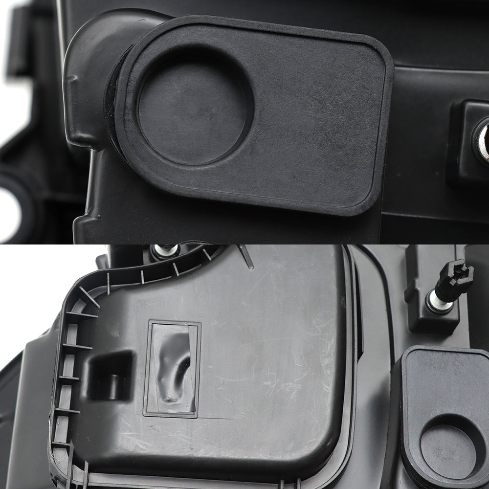 Assemblage de phares compatible avec Freightliner M2 2004-2013 Côté passager noir