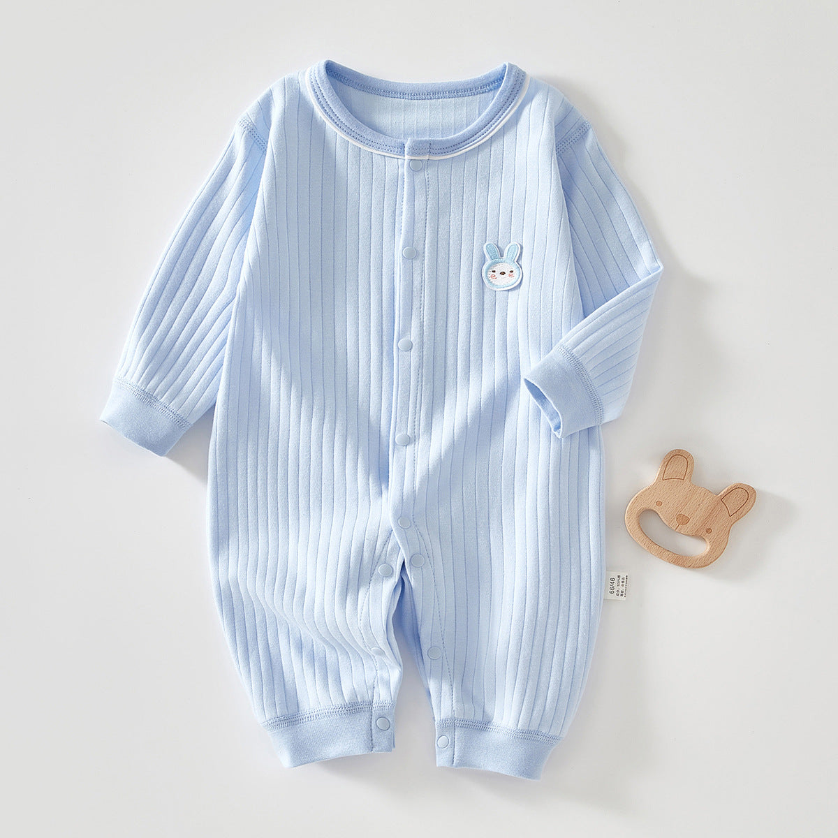 Pure coton désossé manches longues Baby Onesie