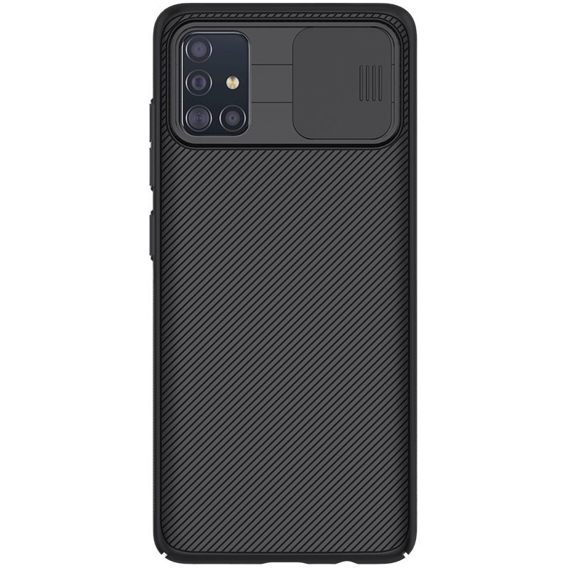 Couverture coulissante pour téléphone portable pour protéger le verre miroir noir résistant aux rayures
