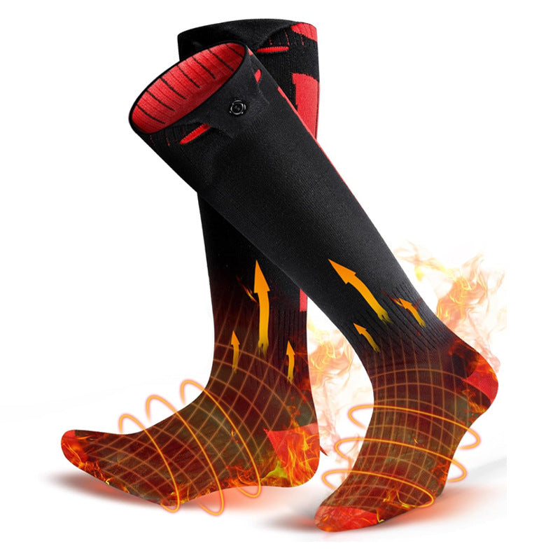 Chaussettes d'hiver de moto d'équitation chaud long