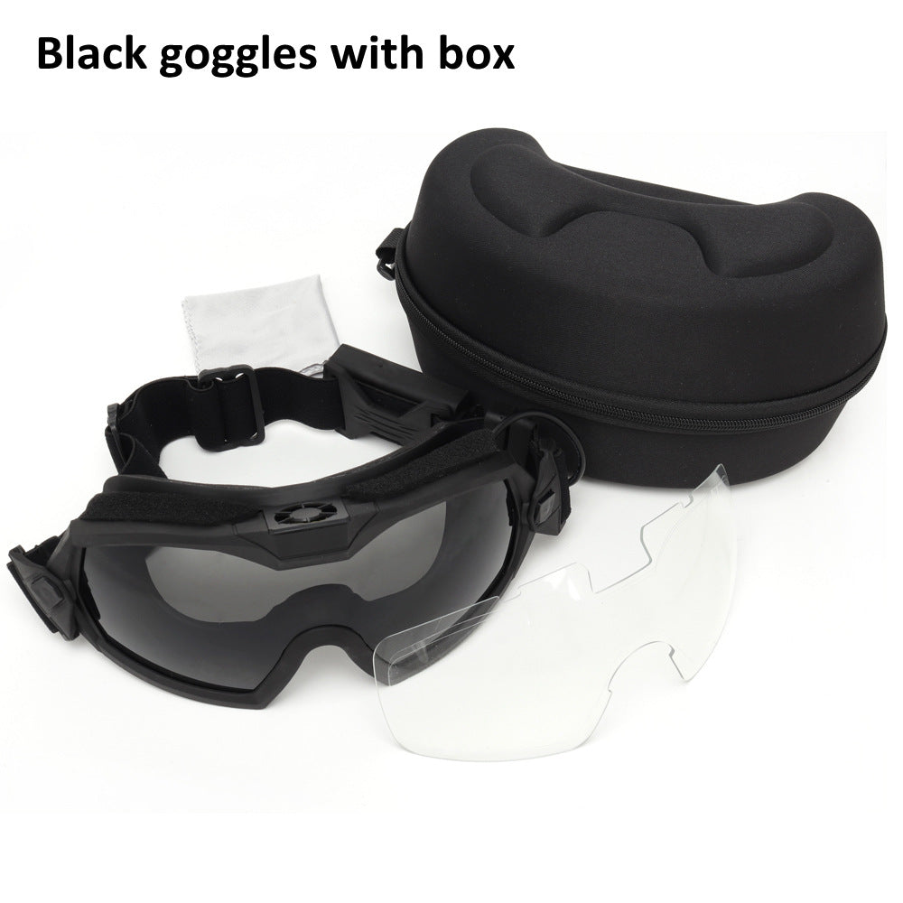 Lunettes tactiques Enthousiaste militaire extérieur Gants